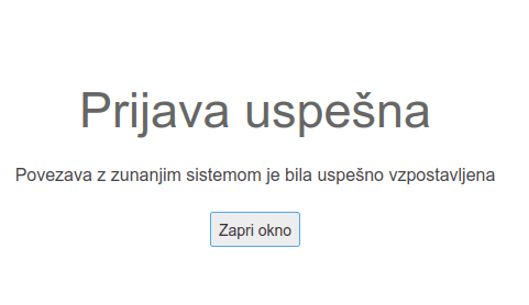 Prijava uspešna